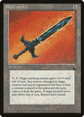 Runesword - Magic: The Gathering - MoxLand