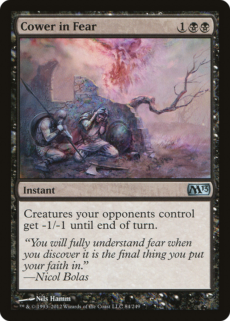 Encolher de Medo / Cower in Fear - Magic: The Gathering - MoxLand