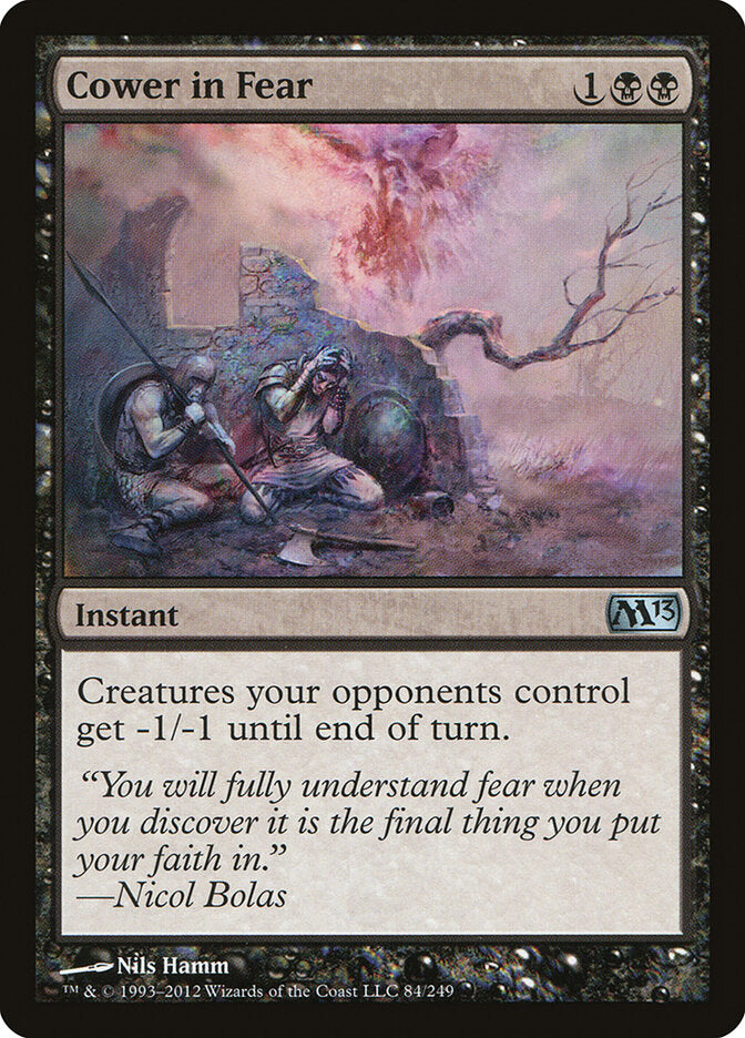 Encolher de Medo / Cower in Fear - Magic: The Gathering - MoxLand