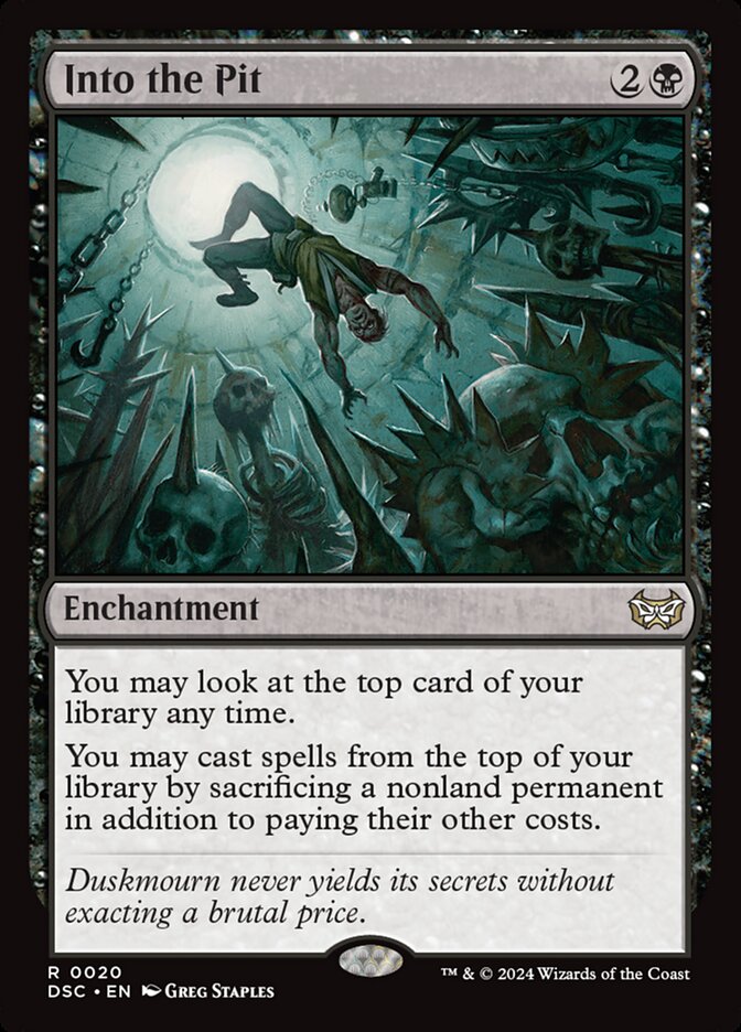 Into the Pit - Magic: The Gathering - MoxLand