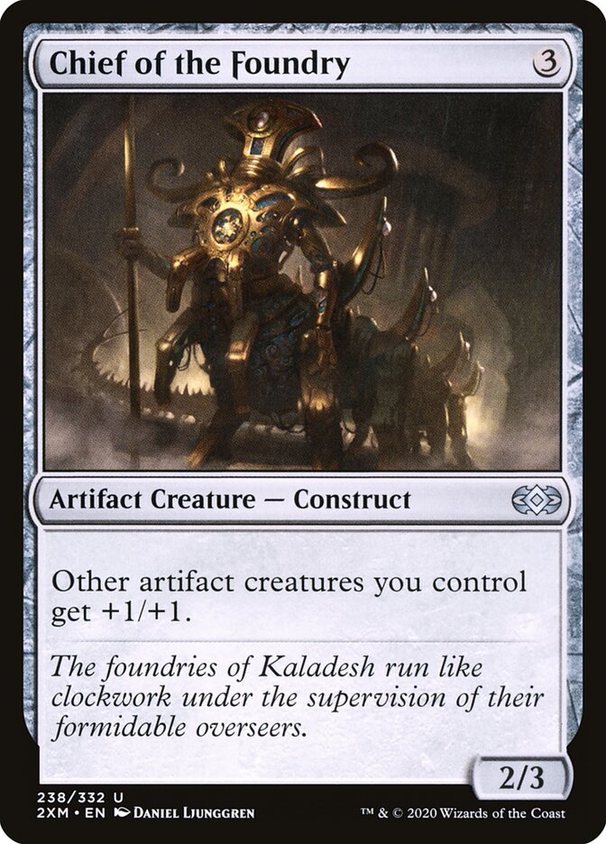 Chefe da Fundição / Chief of the Foundry - Magic: The Gathering - MoxLand