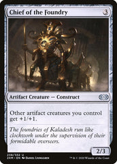 Chefe da Fundição / Chief of the Foundry - Magic: The Gathering - MoxLand