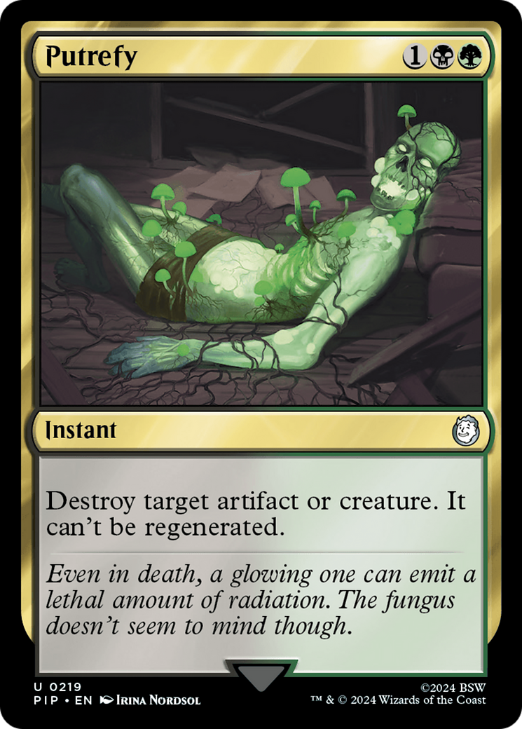 Putrificar / Putrefy - Magic: The Gathering - MoxLand