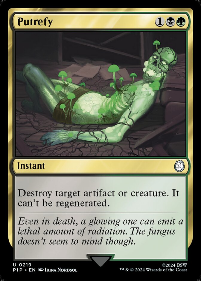 Putrificar / Putrefy - Magic: The Gathering - MoxLand
