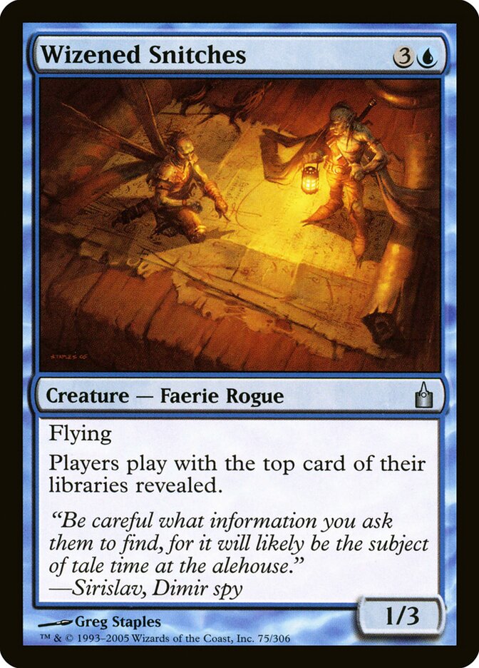 Ladrões Fenecidos / Wizened Snitches - Magic: The Gathering - MoxLand