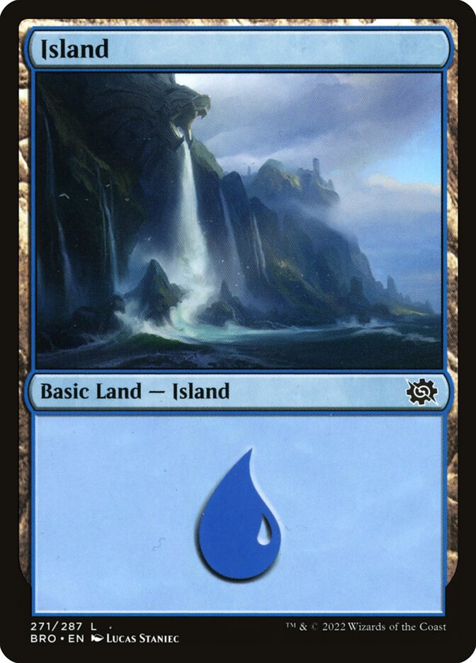 Ilha / Island - Magic: The Gathering - MoxLand