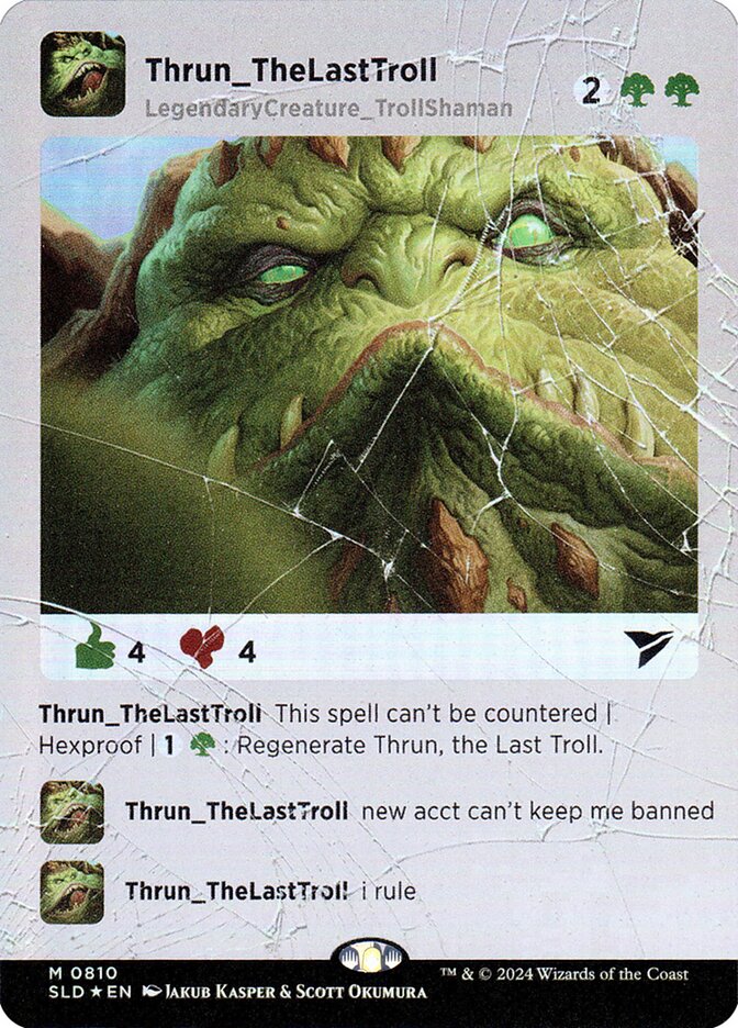 Thrun, o Último Trol / Thrun, the Last Troll - Magic: The Gathering - MoxLand