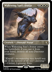 Avatar do Sol Nascente / Wakening Sun's Avatar - Magic: The Gathering - MoxLand