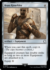 Soqueira Flamejante / Brass Knuckles - Magic: The Gathering - MoxLand
