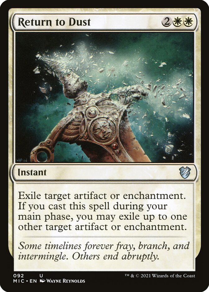 Voltar ao Pó / Return to Dust - Magic: The Gathering - MoxLand