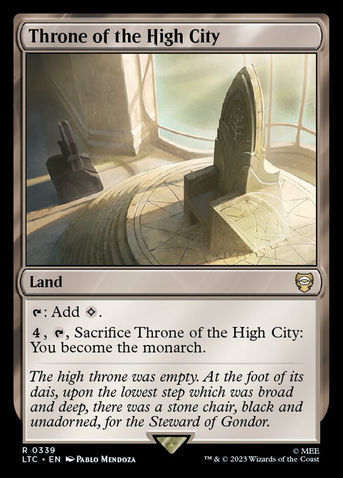 Trono da Cidade Alta / Throne of the High City - Magic: The Gathering - MoxLand