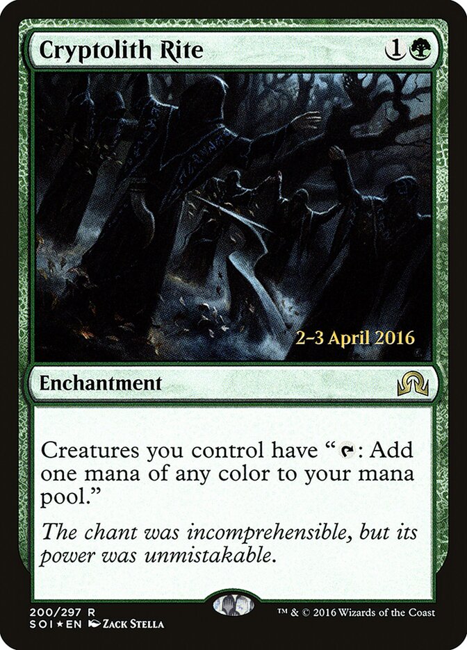 Rito do Criptólito / Cryptolith Rite - Magic: The Gathering - MoxLand