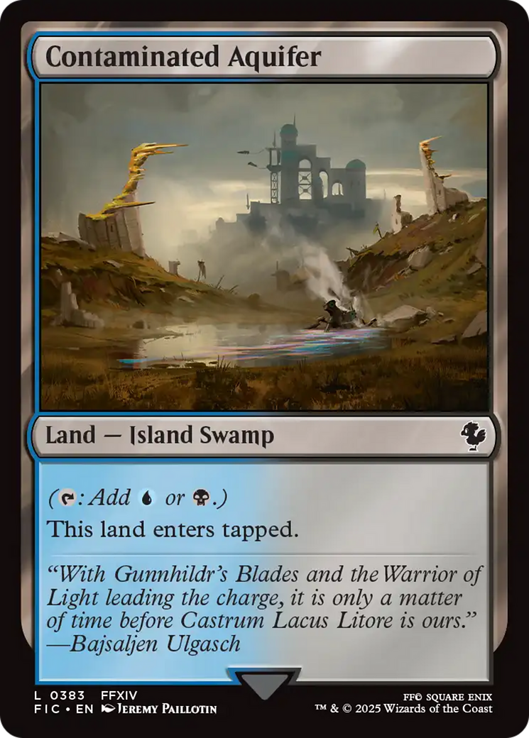 Aquífero Contaminado / Contaminated Aquifer - Magic: The Gathering - MoxLand