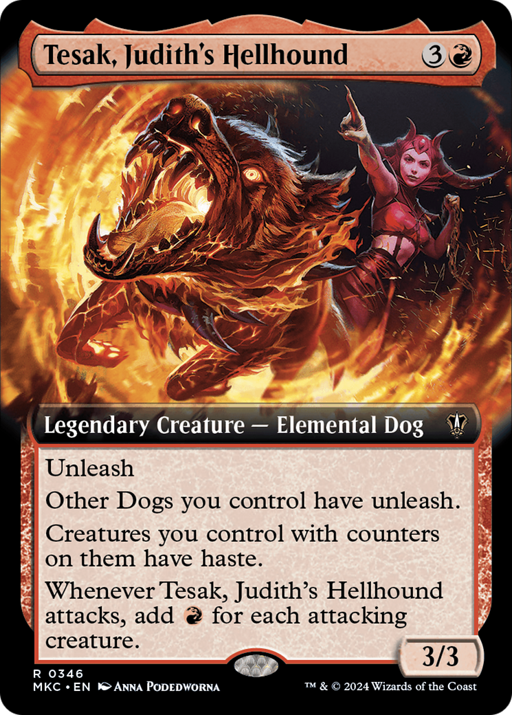 Tesak, Judith's Hellhound - Magic: The Gathering - MoxLand