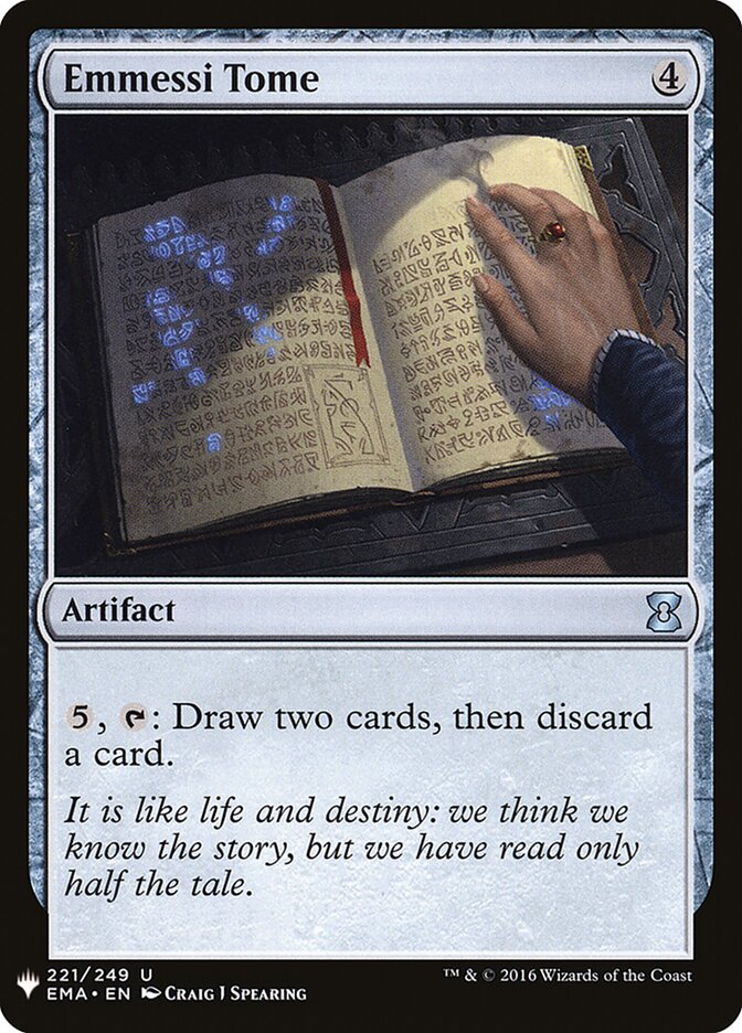 Livro de Emmessi / Emmessi Tome - Magic: The Gathering - MoxLand
