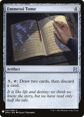 Livro de Emmessi / Emmessi Tome - Magic: The Gathering - MoxLand