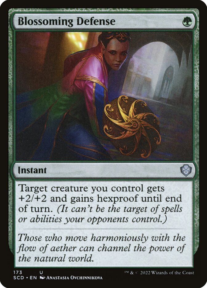 Defesa Florescente / Blossoming Defense - Magic: The Gathering - MoxLand