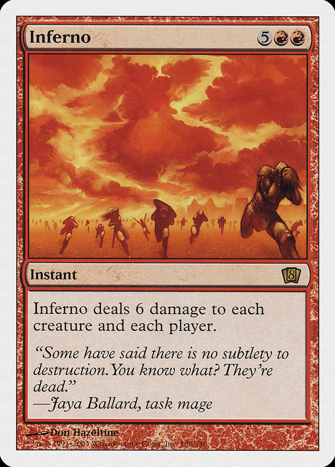 Inferno / Inferno - Magic: The Gathering - MoxLand