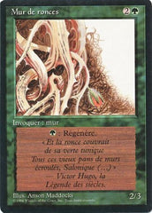 Barreira de Sarças / Wall of Brambles - Magic: The Gathering - MoxLand