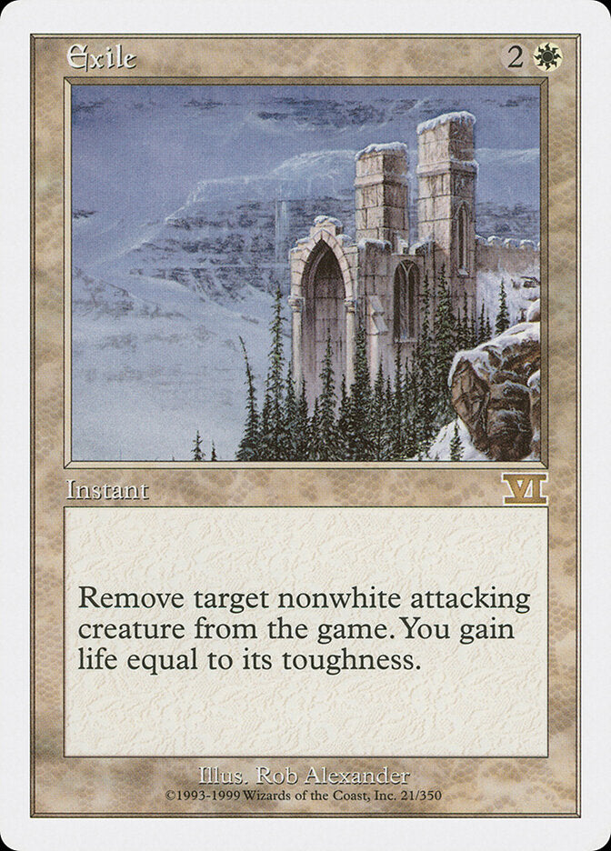 Exílio / Exile - Magic: The Gathering - MoxLand