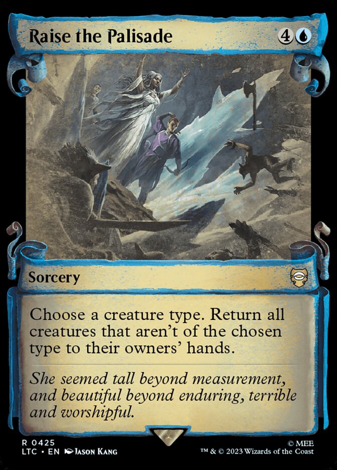 Erguer a Paliçada / Raise the Palisade - Magic: The Gathering - MoxLand