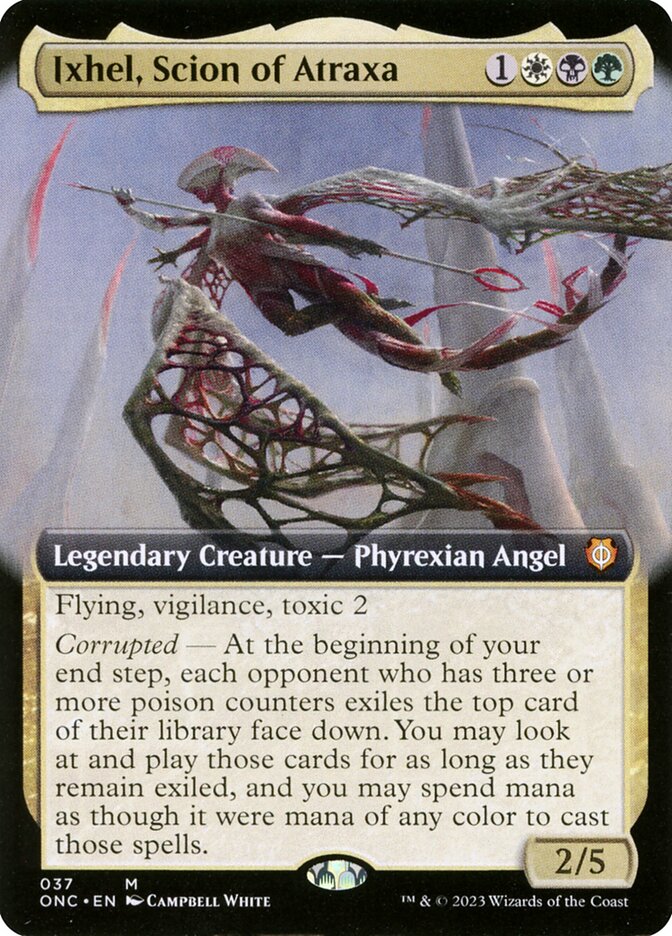 Ixhel, Descendente de Atraxa / Ixhel, Scion of Atraxa - Magic: The Gathering - MoxLand