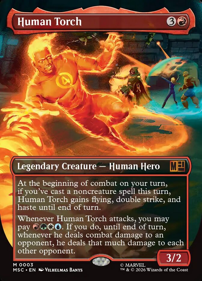 Human Torch - Magic: The Gathering - MoxLand