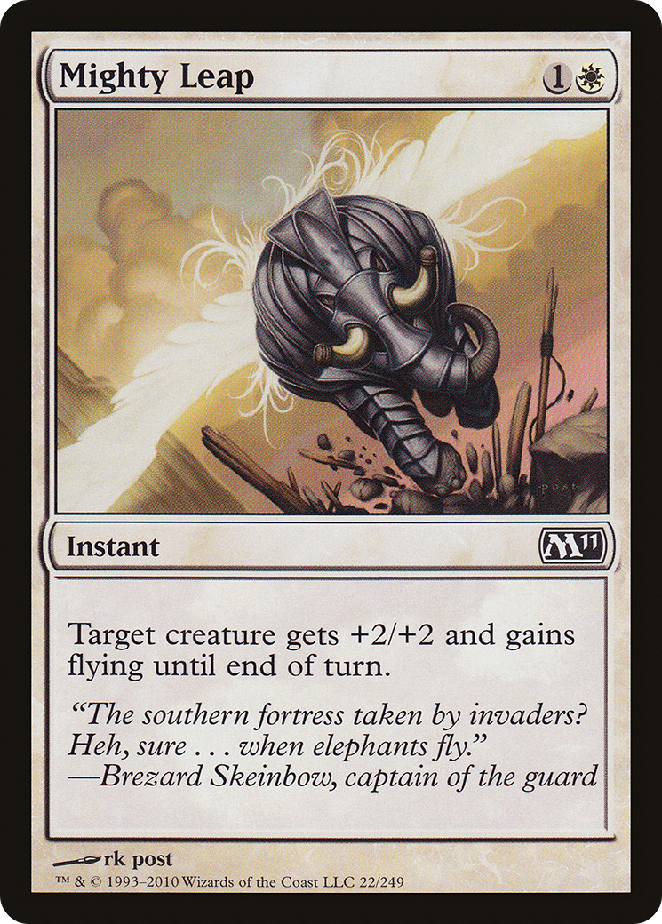 Salto Poderoso / Mighty Leap - Magic: The Gathering - MoxLand