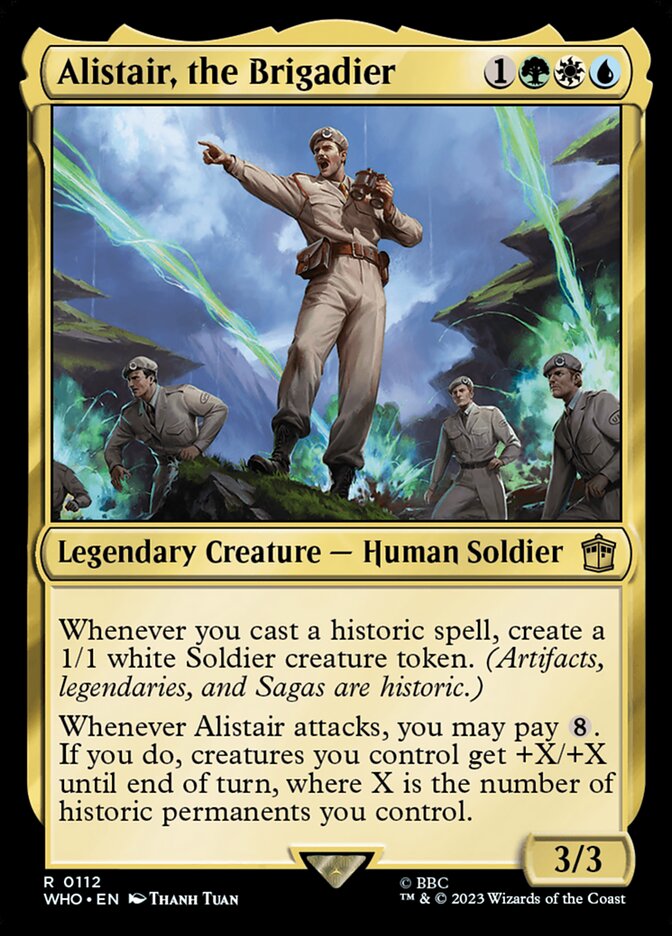Alistair, the Brigadier - Magic: The Gathering - MoxLand