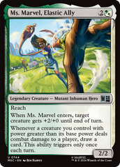 Ms. Marvel, Elastic Ally - Magic: The Gathering - MoxLand