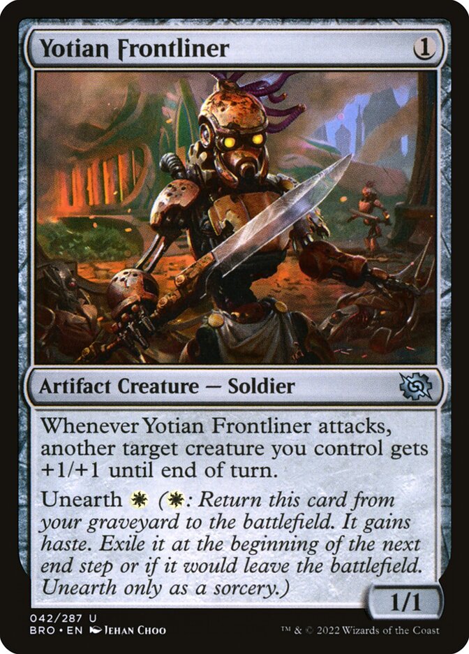 Vanguardeiro Yotiano / Yotian Frontliner - Magic: The Gathering - MoxLand