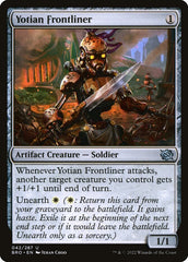 Vanguardeiro Yotiano / Yotian Frontliner - Magic: The Gathering - MoxLand