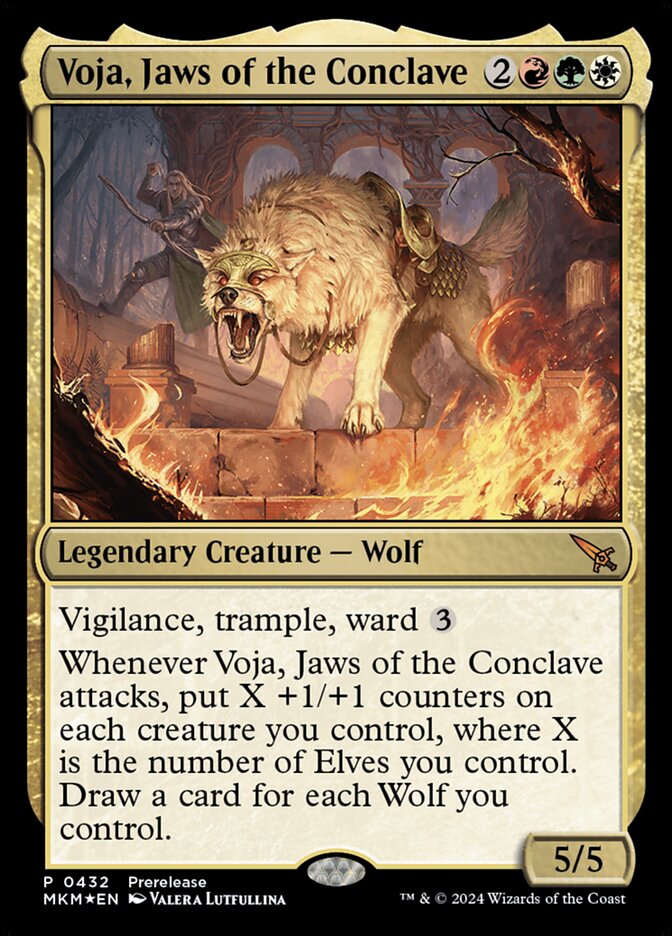 Voja, Mandíbulas do Conclave / Voja, Jaws of the Conclave - Magic: The Gathering - MoxLand