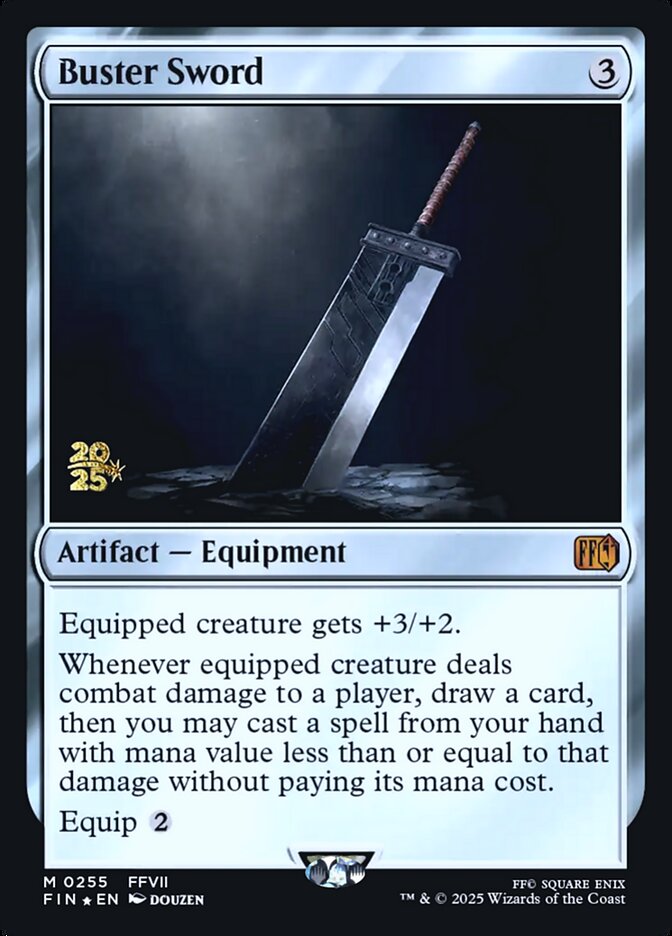 Buster Sword - Magic: The Gathering - MoxLand