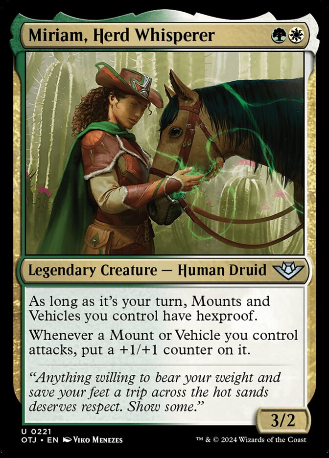 Miriam, Encantadora de Rebanhos / Miriam, Herd Whisperer - Magic: The Gathering - MoxLand
