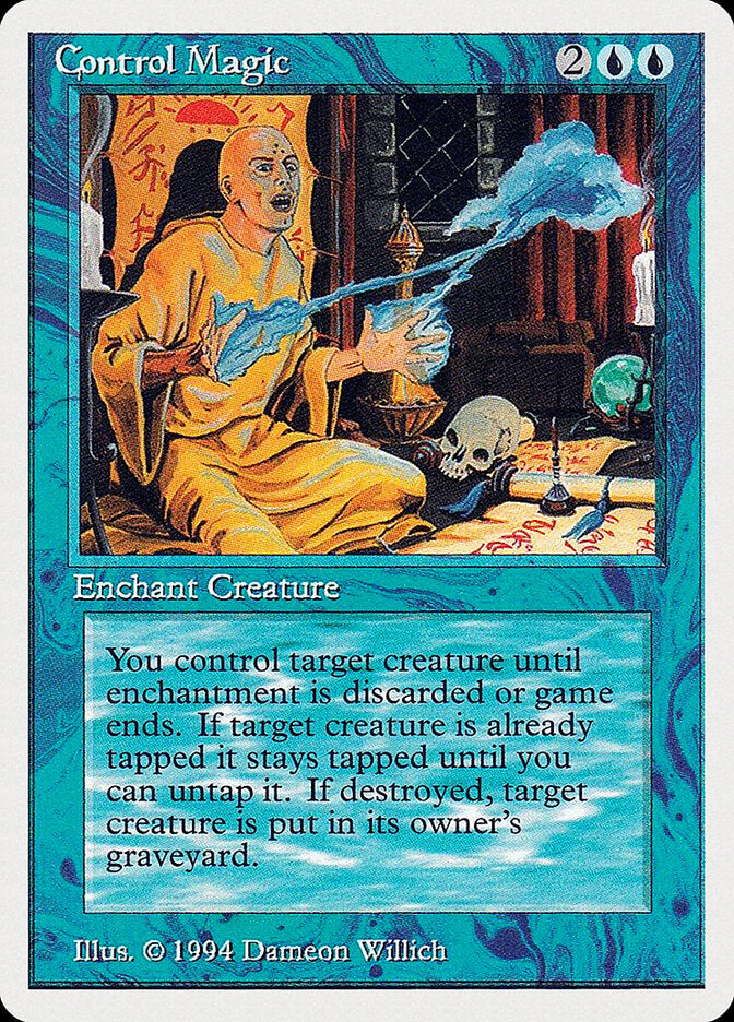 Controlar Mágica / Control Magic - Magic: The Gathering - MoxLand