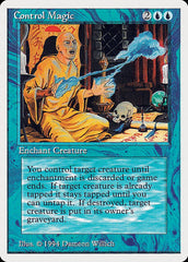 Controlar Mágica / Control Magic - Magic: The Gathering - MoxLand