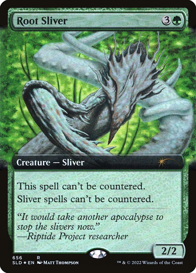 Rizo-Fractius / Root Sliver - Magic: The Gathering - MoxLand