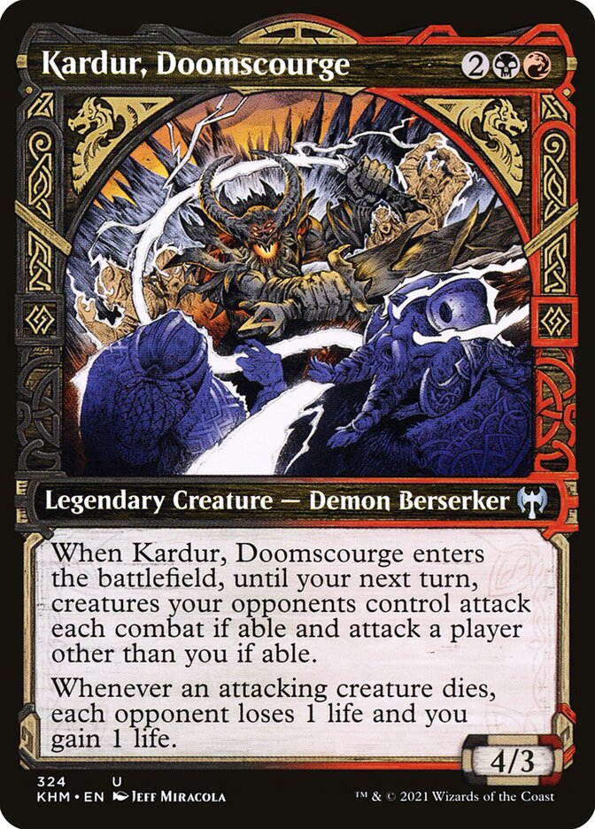 Kardur, Flagelo da Colisão / Kardur, Doomscourge - Magic: The Gathering - MoxLand
