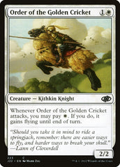 Ordem do Grilo Dourado / Order of the Golden Cricket - Magic: The Gathering - MoxLand