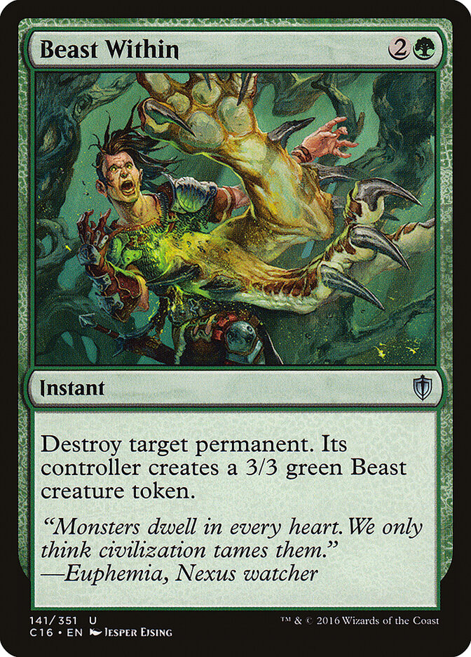 Fera Interior / Beast Within - Magic: The Gathering - MoxLand