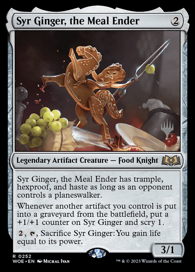 Syr Gengibra, Finalizadora de Refeições / Syr Ginger, the Meal Ender - Magic: The Gathering - MoxLand
