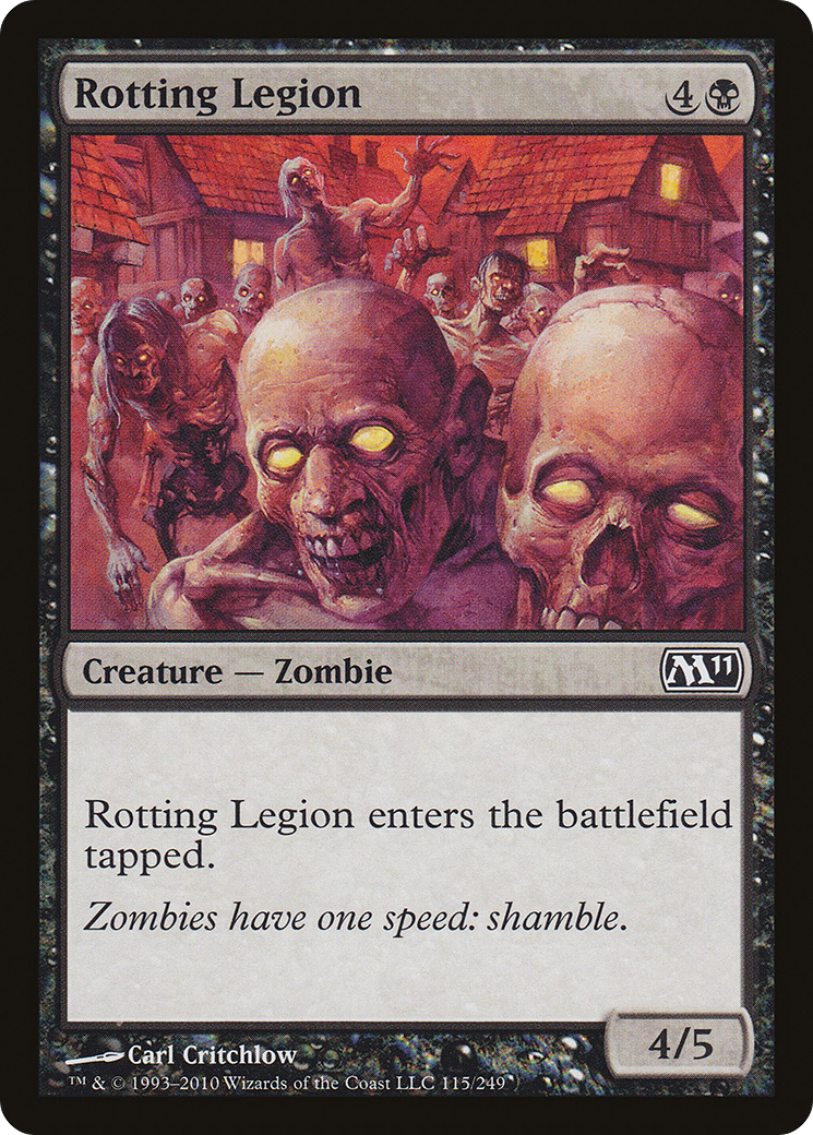 Legião Putrescente / Rotting Legion - Magic: The Gathering - MoxLand