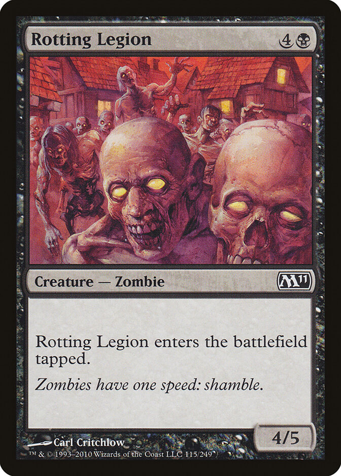 Legião Putrescente / Rotting Legion - Magic: The Gathering - MoxLand