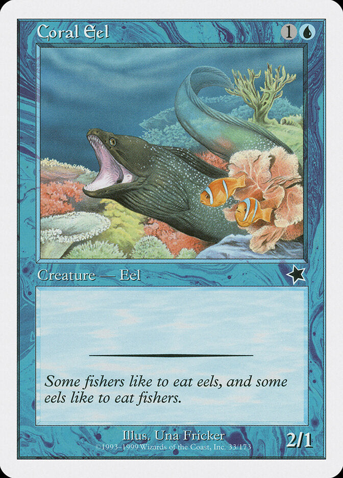 Enguia dos Corais / Coral Eel - Magic: The Gathering - MoxLand