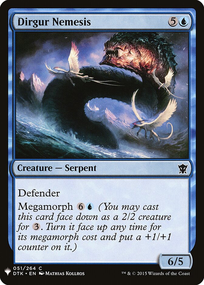 Nêmesis de Dirgur / Dirgur Nemesis - Magic: The Gathering - MoxLand