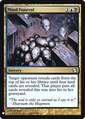 Funeral Mental / Mind Funeral - Magic: The Gathering - MoxLand