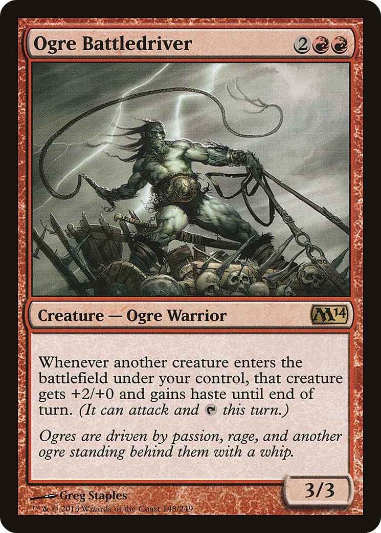 Ogro Guia de Batalha / Ogre Battledriver - Magic: The Gathering - MoxLand
