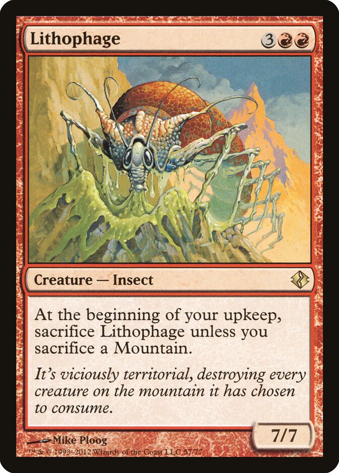 Litófago / Lithophage - Magic: The Gathering - MoxLand