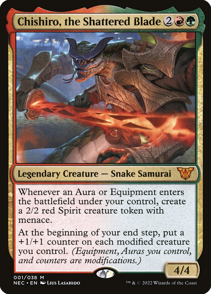 Chishiro, a Lâmina Despedaçada / Chishiro, the Shattered Blade - Magic: The Gathering - MoxLand